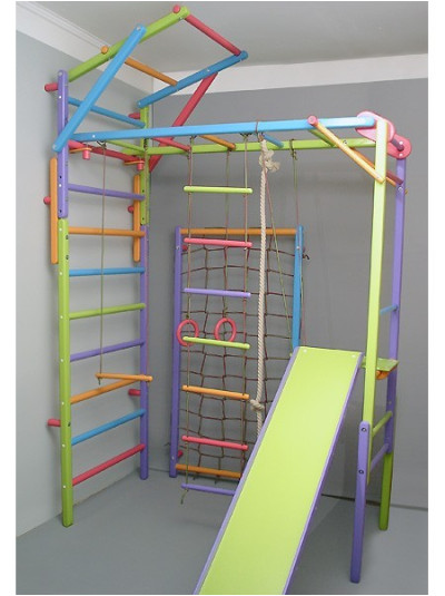 Спорткомплекс Ліана складаний з рукоходом і сіткою